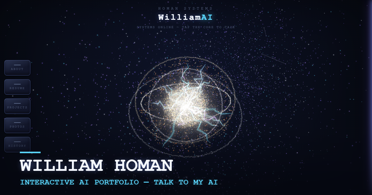 WilliamAI site preview