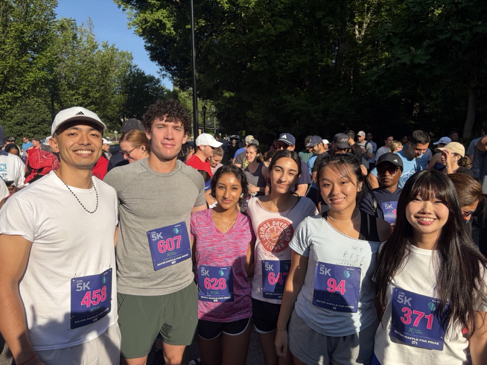 Cox 5k with fellow IBT interns