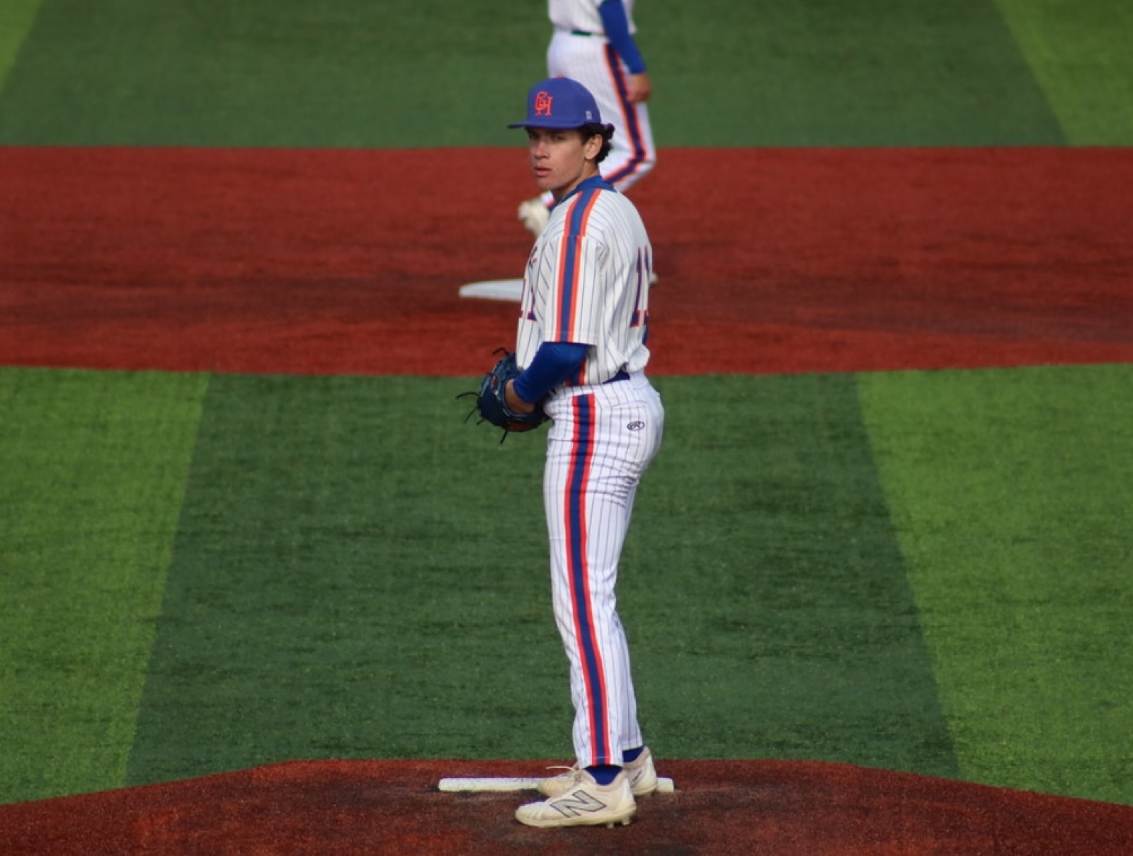 Pitching at Georgia Highlands College